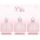 Mademoiselle Pearl Silk Ballet Short JSK Medium Long JSK and Long JSK II(Reservation/8 Colours/Full Payment Without Shipping)